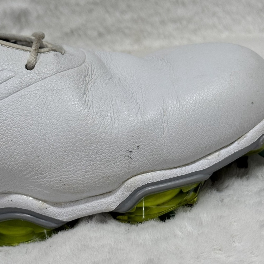 FootJoy Tour-S Golf Shoes White Blue Spiked Golf Shoes Men's Size 8.5M 55301 - Picture 5 of 12